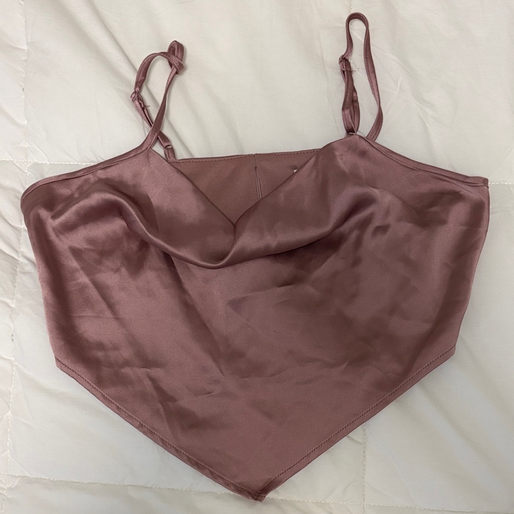 Sincerely Jules Silk Handkerchief Top